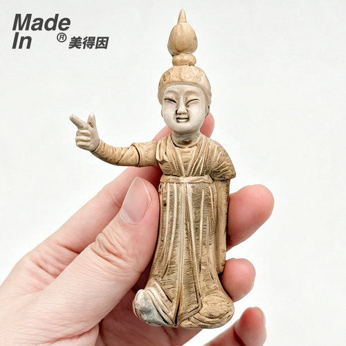 [新品]长治博物馆镇馆之宝手枪俑文物树脂冰箱贴山西文创礼物