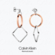KJ4VPE2001 EARRINGS CK方圆耳环 KLEIN WONDER 2016 CALVIN
