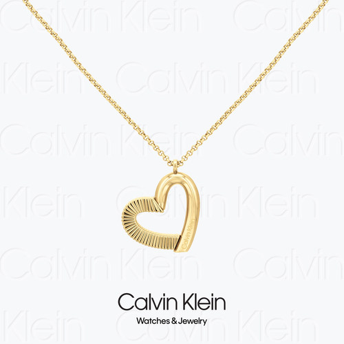 CalvinKlein女士心桃项链