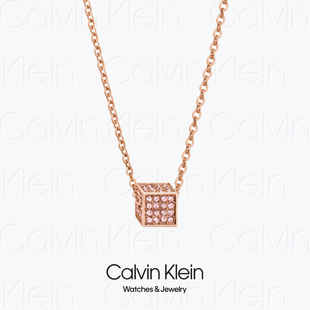 2014 KJ9CPN1401 CALVIN ROCKING CK立方项链 KLEIN NECKLACE