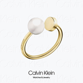 KJ9RJR1401 RING CK女士珍珠戒指 KLEIN BUBBLY 2020 CALVIN