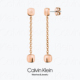 KJ5QPE1001 EARRINGS CK女士耳坠 KLEIN SIDE 2017 CALVIN