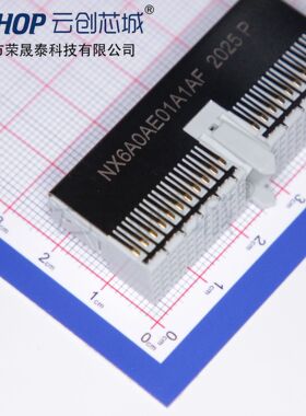 NX6A0AE01A1AF  集管和线壳 连接器直插25*6 全新原装