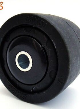 向荣动力 11S款2.5寸黑色PA单轮 带防缠丝盖环保轮 载重550KG