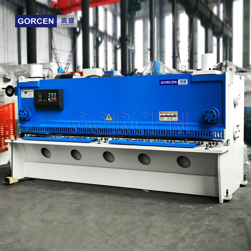 简易数控闸式剪板机Q11K-6*4000 摆式液压裁板机4米不锈钢切板机