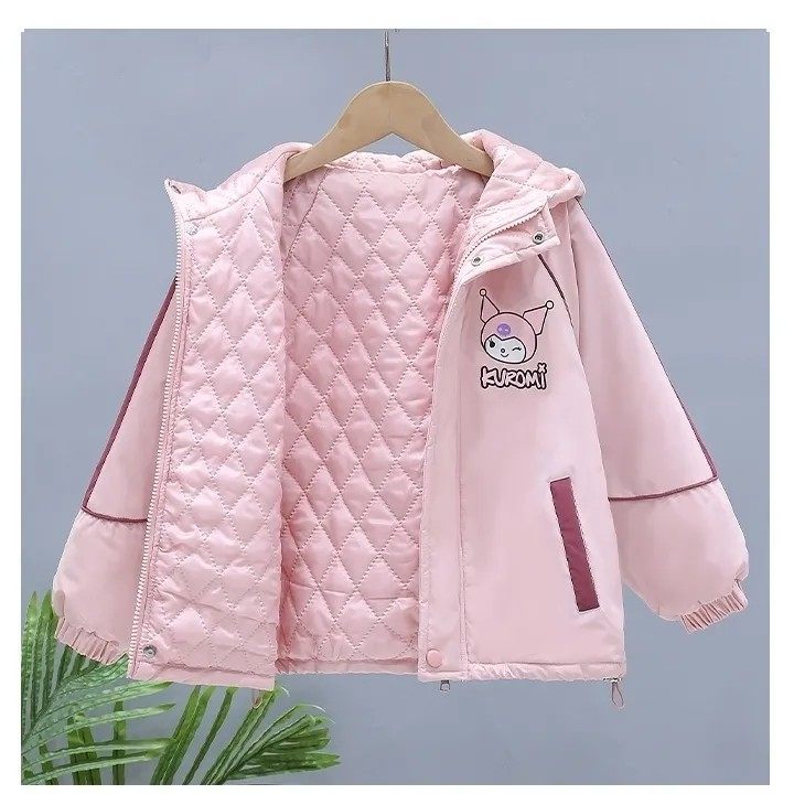 女童夹棉冲锋衣秋冬2025新款儿童洋气外套女宝宝棉衣,童装/婴儿装/亲子装,儿童冲锋衣,淘宝优惠券,粉丝福利购,淘宝优惠卷