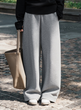 【知喜ziJoy】2026早春穿搭休闲香蕉裤女款百搭时尚显瘦灰色卫裤