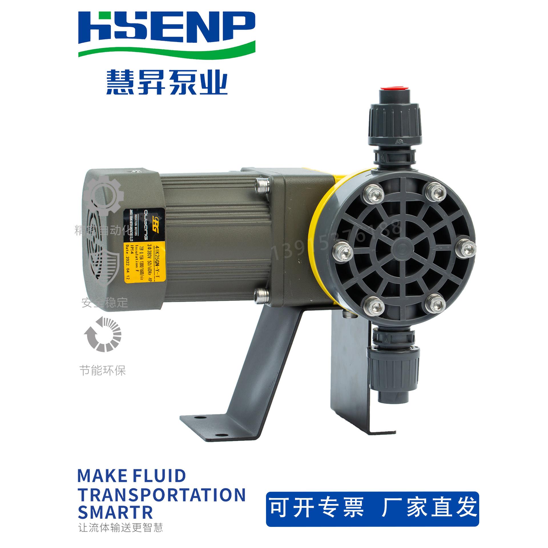 慧升泵业 GSS010/25/35/45/55电动工程计量泵机械隔膜PVC加药泵