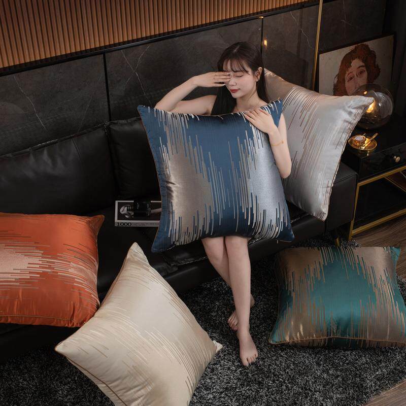 轻奢高档现代简约沙发抱枕客厅靠垫大号靠背垫罩抱枕套不含芯靠枕