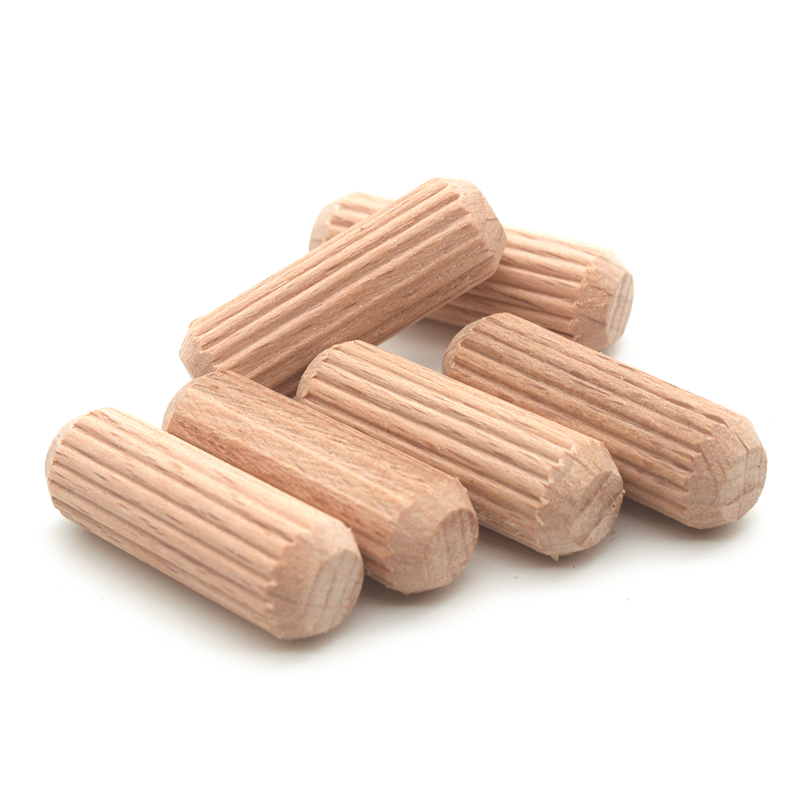 新品榉木木榫木梢木栓木肖木塞木榫家具连接件配件8*30木塞500粒