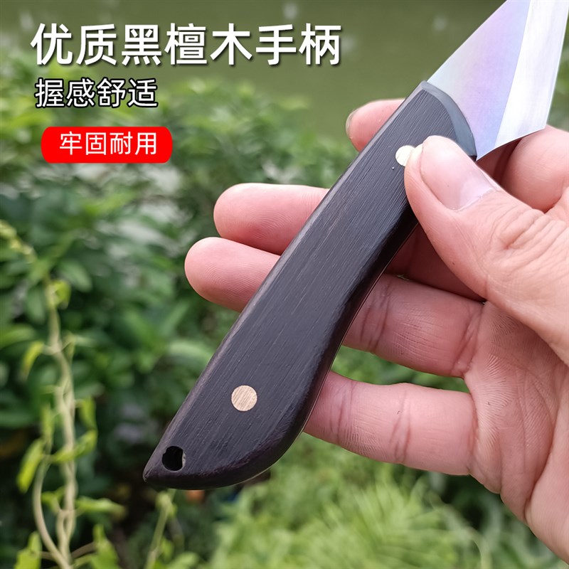 M42高速钢67-70硬度嫁接刀精品黑檀手柄金弹子嫁接刀园林园艺工具