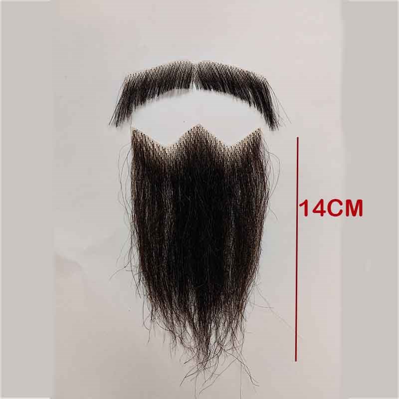 影视假胡子刘备诸葛亮孔子胡子古代侠客大臣胡子三国演义直播道具