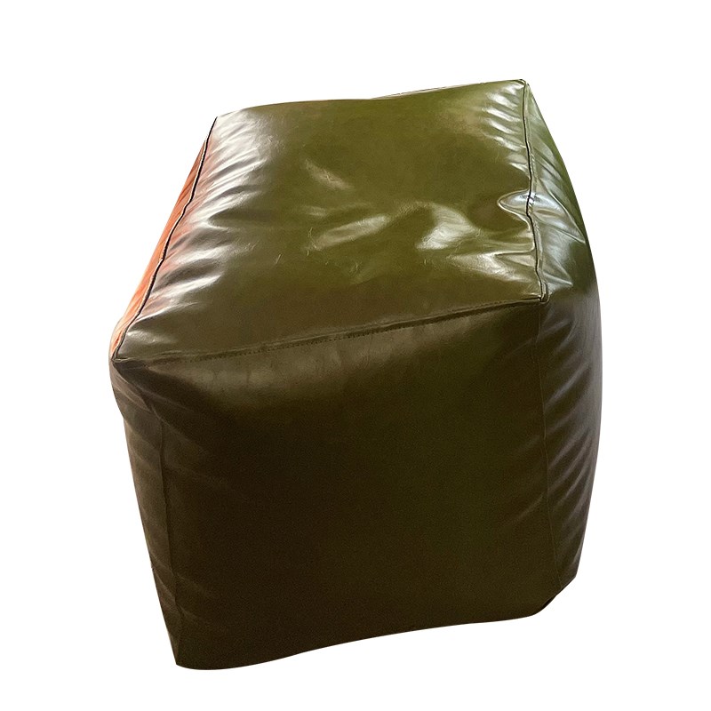 美式方形皮质坐墩榻榻米坐垫家用客厅卧室换鞋凳懒人豆包民宿坐墩