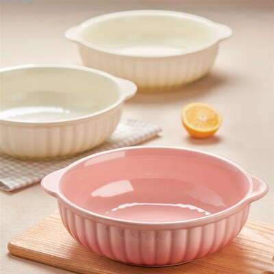 酸菜鱼大盆碗家用大号双耳汤碗盘子12寸陶瓷汤盆水煮鱼专用大碗