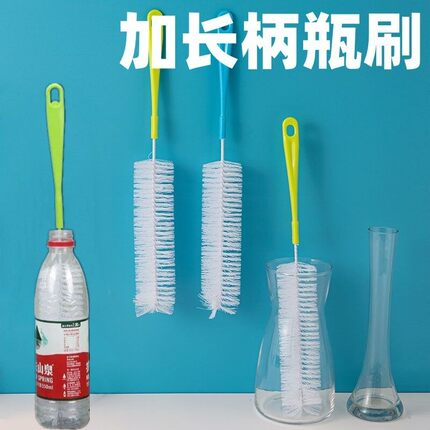 加长杯刷洗杯刷多功能杯子刷子清洁刷弯曲瓶口奶瓶酒瓶子细口毛刷
