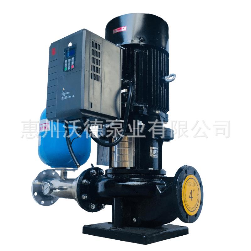 供应55kw离心泵TD200-44/4立式单级管道循环水耐高温120℃热水