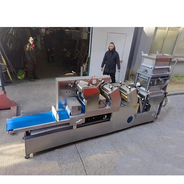 重庆面条机重庆小面混沌皮饺子皮一体机不锈钢压面机