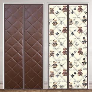 空调棉门帘冬天保温暖加厚家用磁吸自防寒免打孔冷气隔热断卧室风