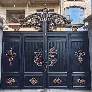 铝合金大门别墅庭院门户外门防腐蚀不生锈围墙家用双门豪华大门