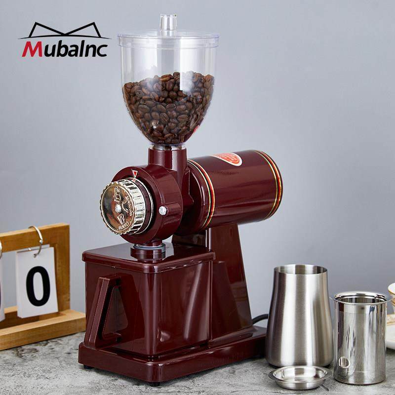 Mubalnc小飞鹰电动磨豆机家商用咖啡豆研磨器可调粗细意式粉碎机