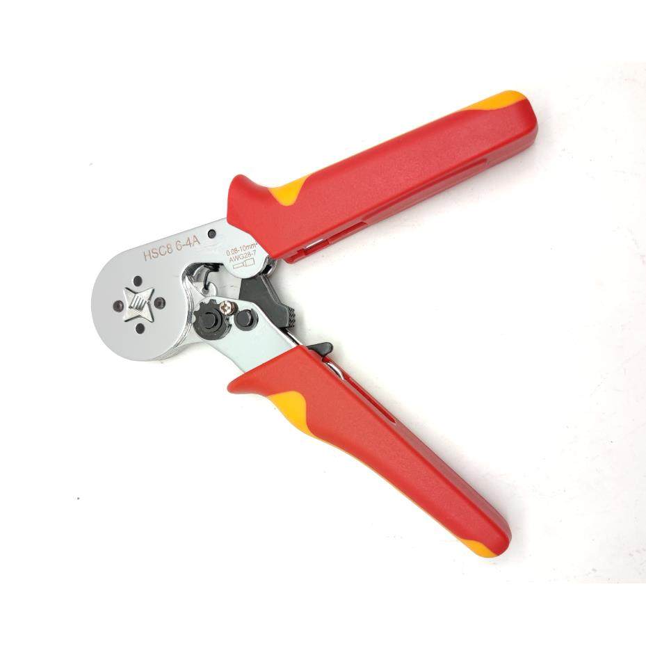 HSC8 6-4A欧式端子管型针型端头端子钳 压线钳 冷压钳0.25-10平方