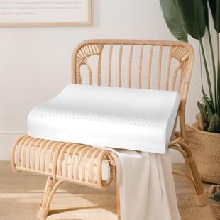 汉庭酒店乳胶枕头NOYOKE诺伊曼护颈椎高低枕天然橡胶枕助睡眠枕芯