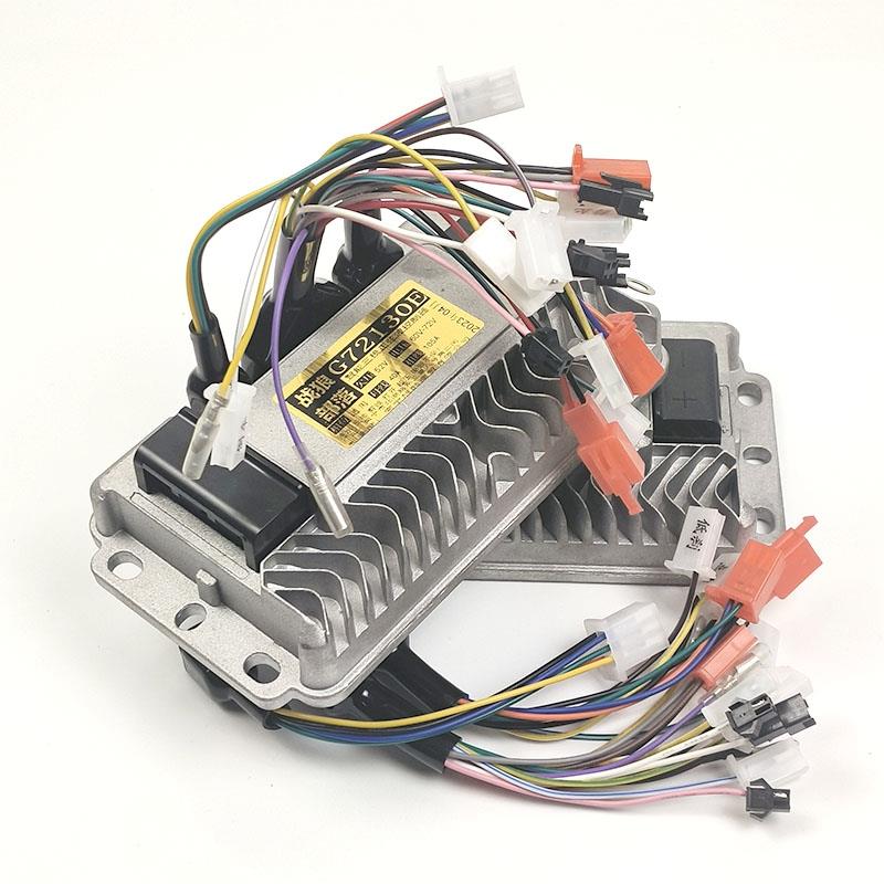 两轮电动车正弦波控制器三模静音矢量直流无刷马达48v60v72伏配件