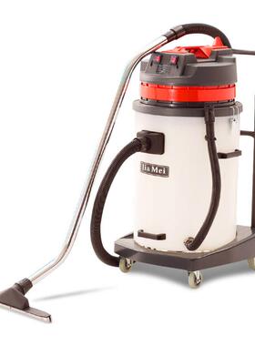 白云佳美Bf581A塑料桶双电机真空吸水机耐酸碱桶工业吸尘器70L