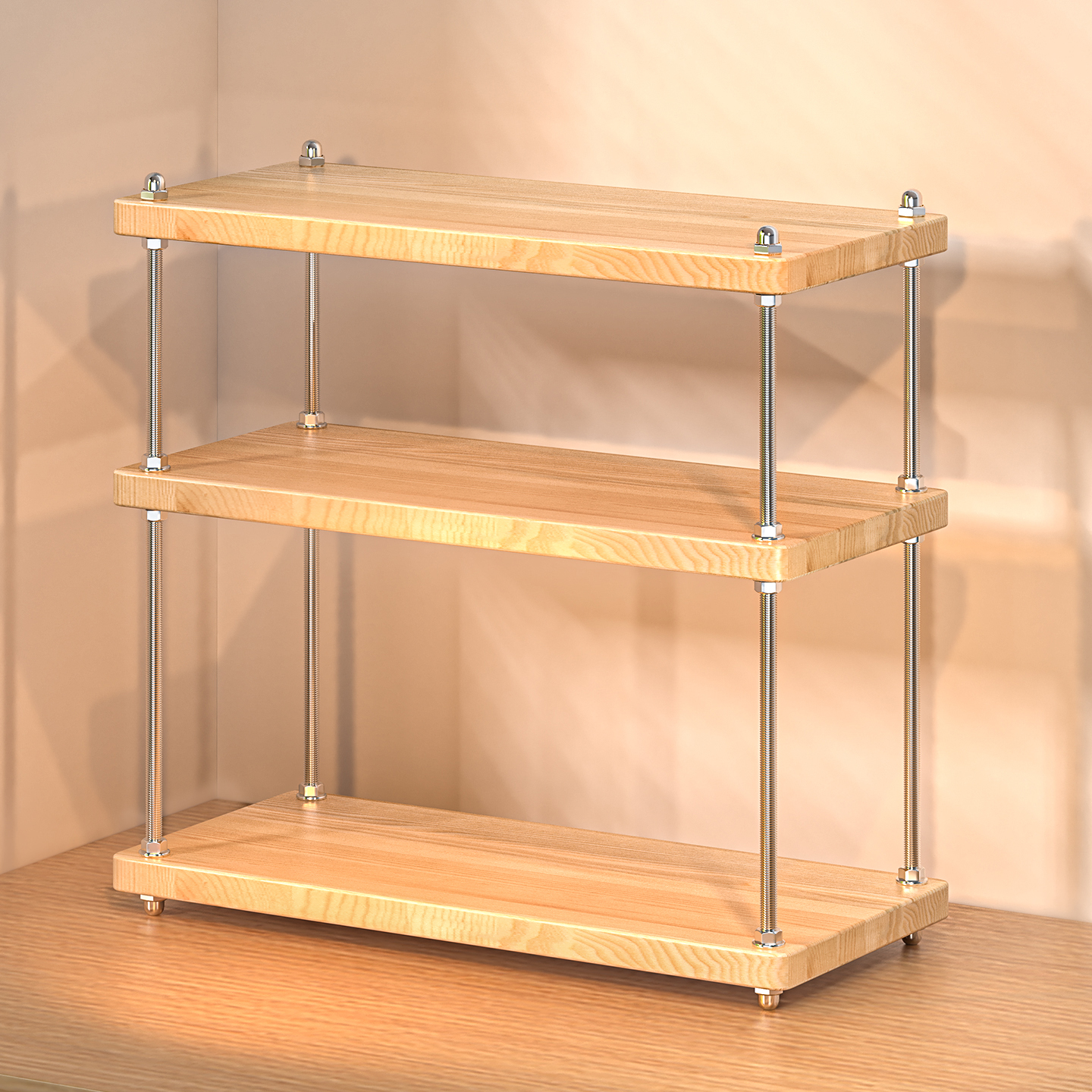 实木杯架桌面杯子收纳置物架水杯咖啡杯马克茶杯轻奢台面展示架子