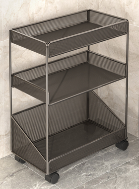 卫生间置物架浴室厕所落地多层夹缝储物洗衣机旁洗手间墙角收纳架