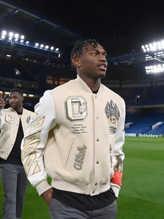 棒球服夹克男女装2025春秋季AC米兰拼接宽松休闲运动刺绣外套上衣