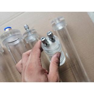 气体净化管脱水管有机玻璃干燥管除水管空管亚克力气体干燥过滤器