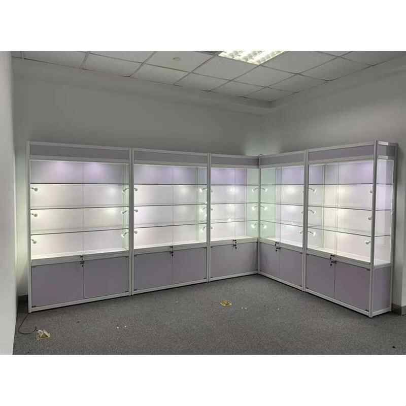 玻璃展示柜手办汽车模型产品展示柜礼品货架办公室样品陈列柜货柜