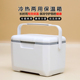 手提5 6L小型保温箱商用摆摊户外家用冬季 饭菜PU冷藏箱便携式