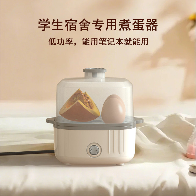 学生宿舍蒸蛋器家用煮蛋器过热断电多功能早餐机宿舍煮蛋羹蒸包子