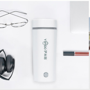 网红便携烧水杯车载旅行家用电热杯不锈钢烧水壶礼品首选