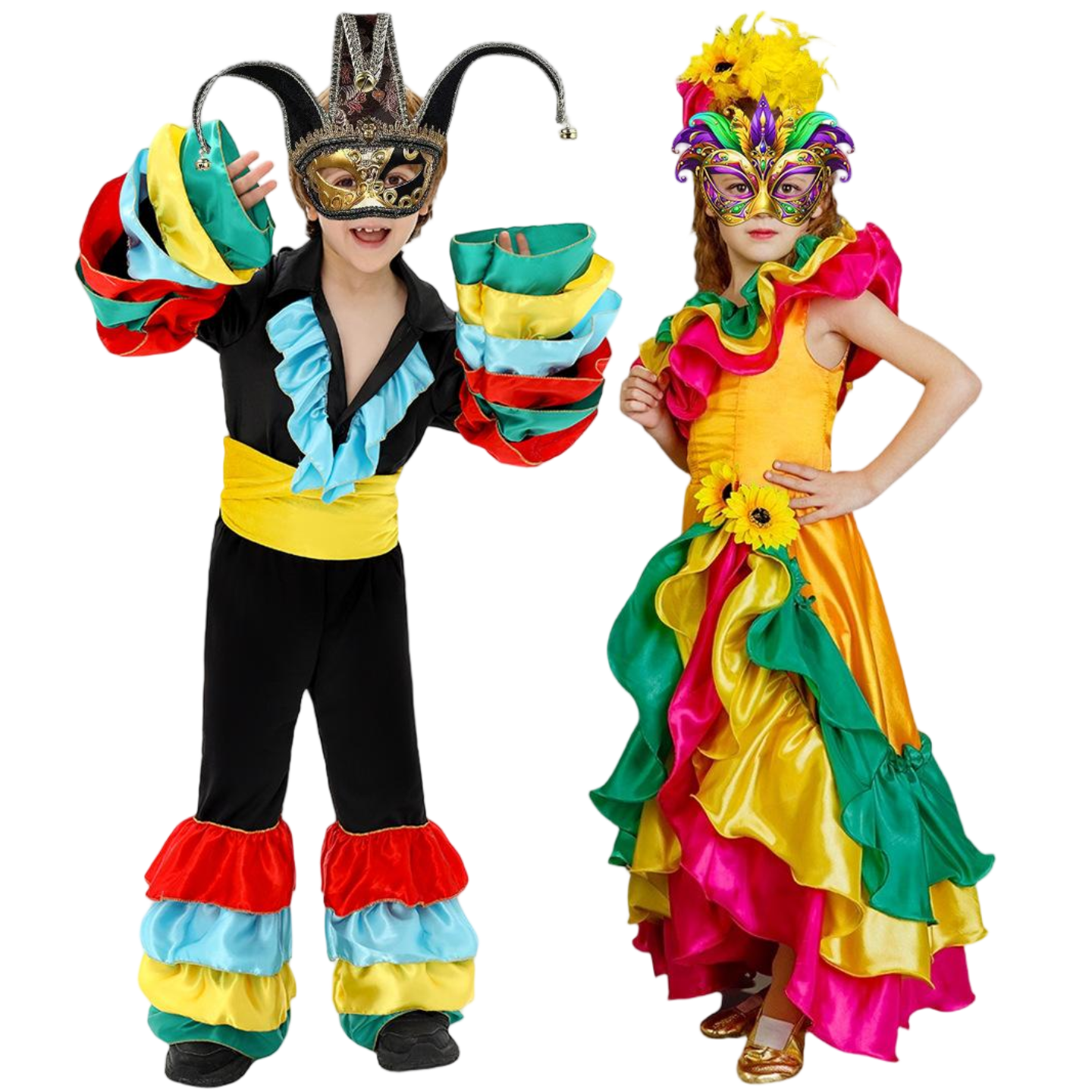 万圣节儿童波西米亚演出服