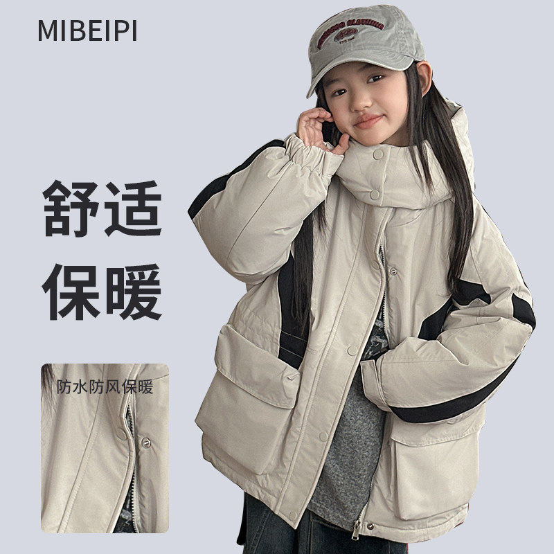 清仓价学生爆款宽松加厚羽绒服女羽绒服