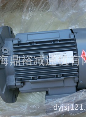 S三合一减速电机 R37DRN80MK4/BE减速机 斜齿轮减速器