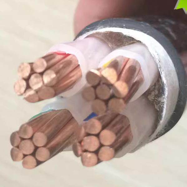 国标铜芯三相四五线芯YJV2 3 4 5芯10 16 25 35平方电缆线护套线