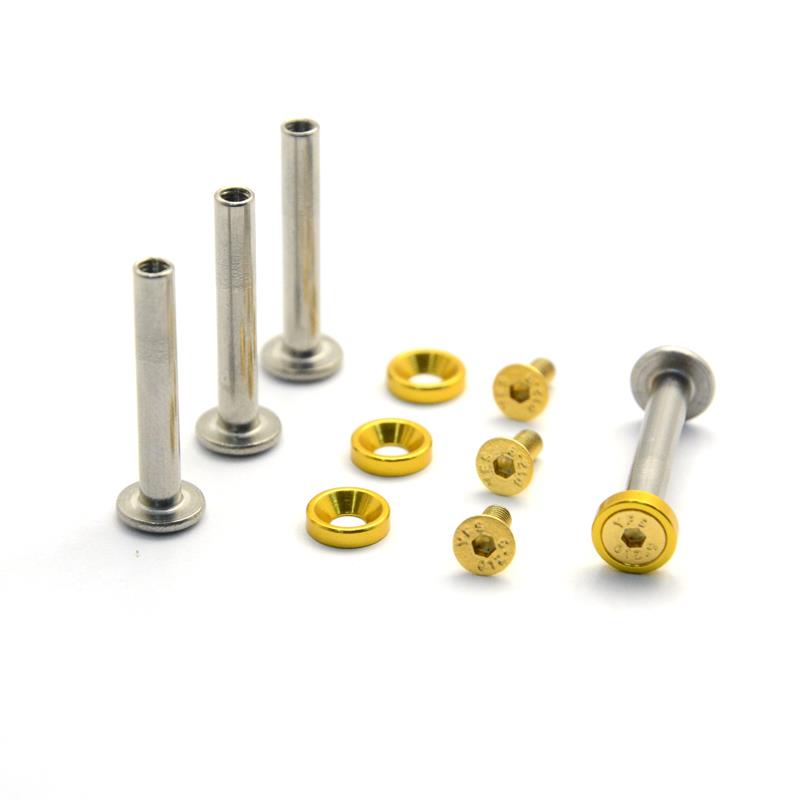 电脑机箱水冷风扇螺丝散热冷排螺丝DIY对锁美化螺钉12.9级芳生YFS