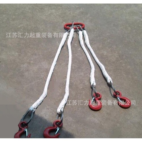 钢丝绳组合索具6t2m 成套钢丝绳索具6t2.5m 组合钢丝绳