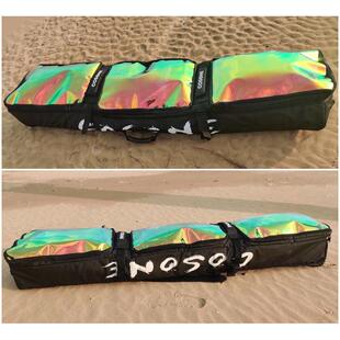 滑雪板包带轮单板双板滑雪板包大容量背包干湿分离滑雪装备包托运