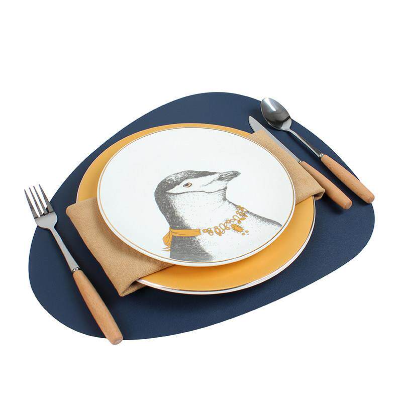 北欧式动物样板间餐具全套高档酒店西餐家用盘碟套装餐厅摆桌摆台