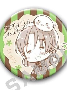 黑塔利亚中国意大利美国加拿大法国日本动漫周边徽章吧唧挂件饰36