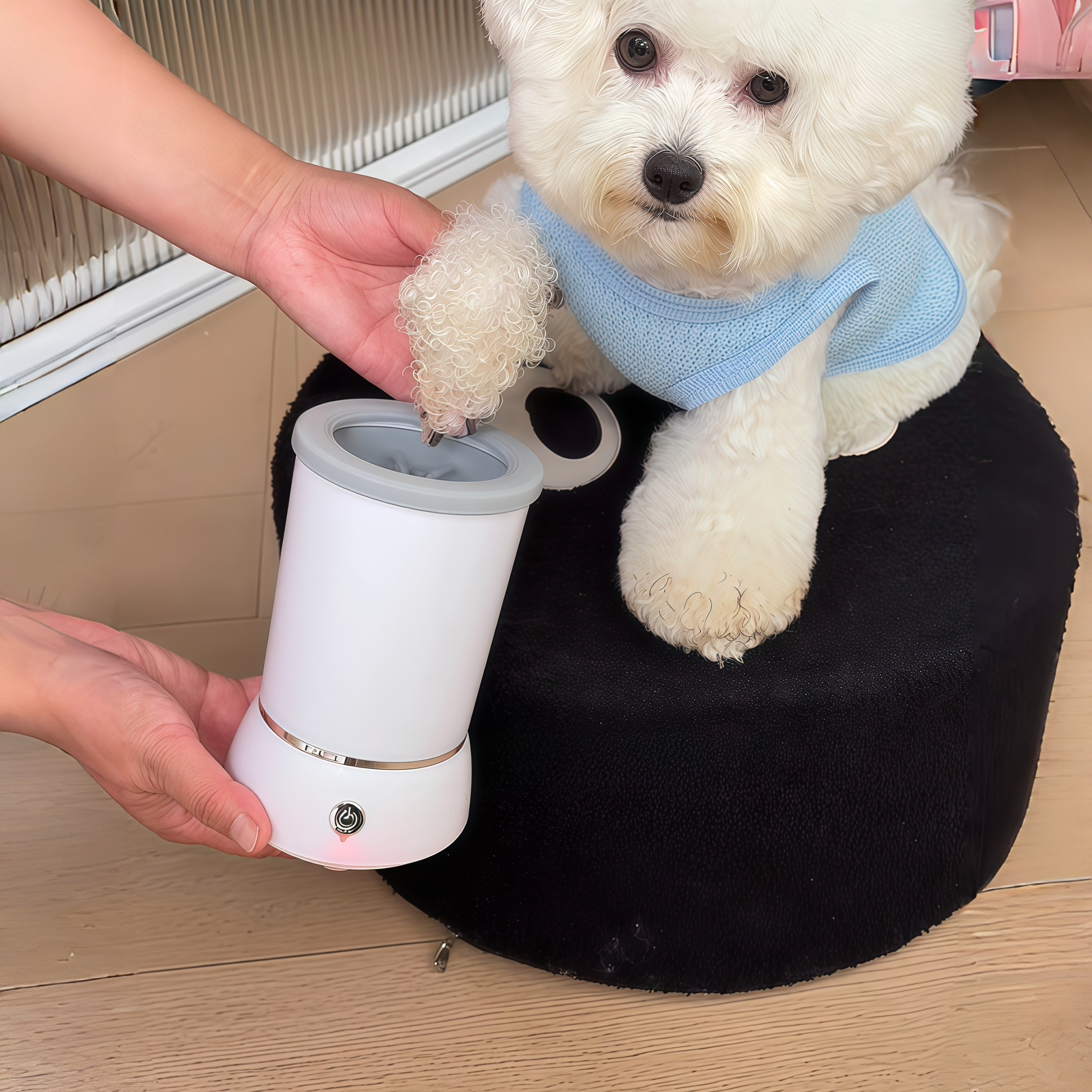 养狗人已哭!宠物狗狗洗脚杯神器猫咪清洁用品遛狗大小型犬自动洗