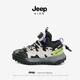 JEEP儿童运动鞋 男孩 男童女童防滑跑步鞋 秋冬季 加绒二棉软底休闲鞋