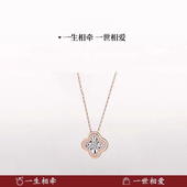 官方正品 高端真钻高品质吊坠钛钢钻石项链送女友P1