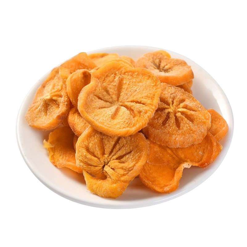 陕西富平柿饼农家自晒柿子干薄柿子片柿饼片手工柿子果干零食即食
