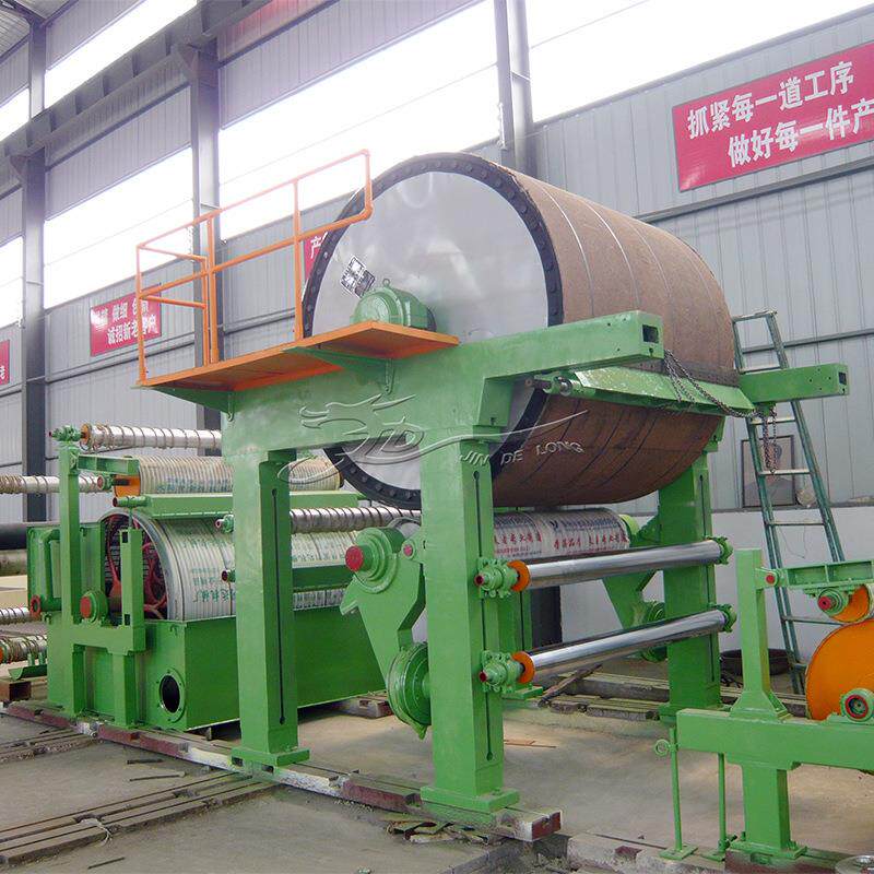 全自动卫生纸大轴纸造纸机成品宽度1575mm生活用纸原纸全套生产线